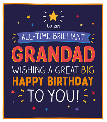 Picture of AN ALL TIME BRILLIANT GRANDPA BIRTHDAY CARD